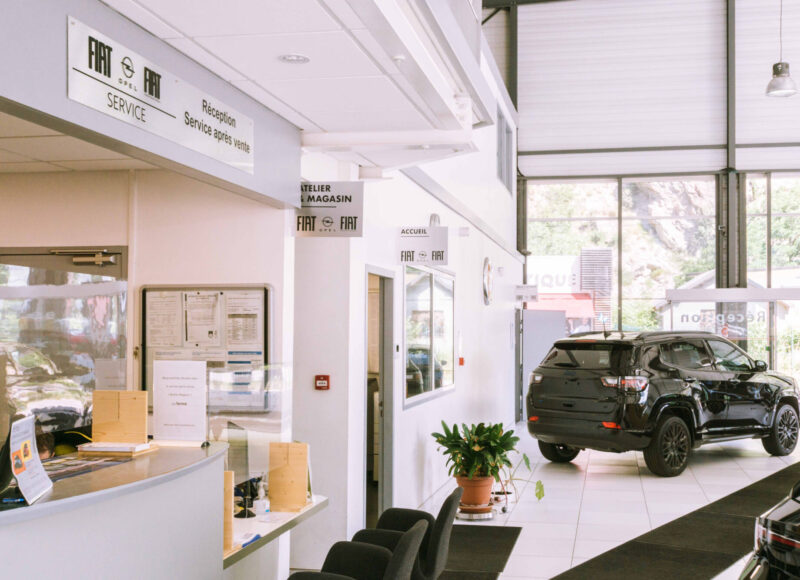 Réception/service après vente